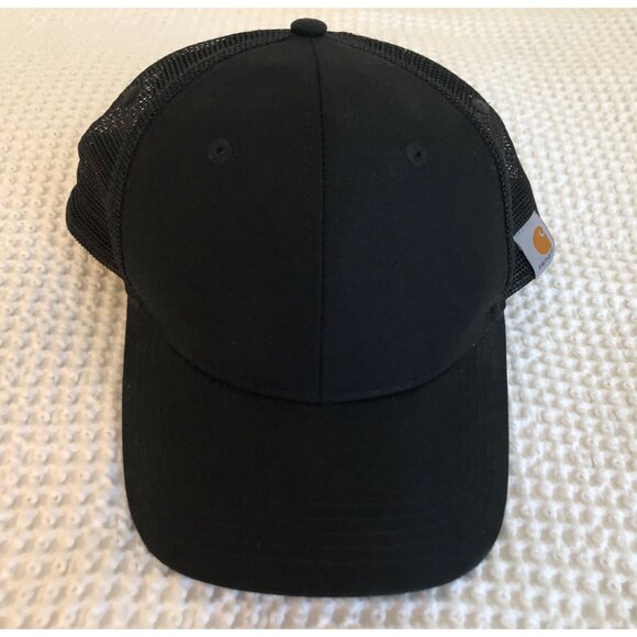 Carhartt Rugged Professional Series Canvas Mesh Hat, Black - Picture 2 of 5